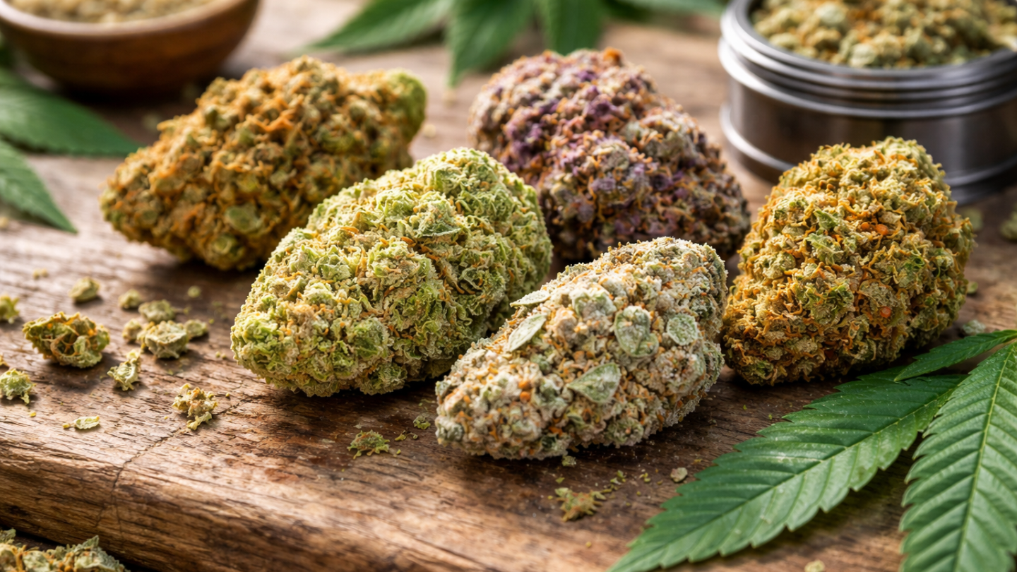 Top 10 des fleurs CBD les plus puissantes