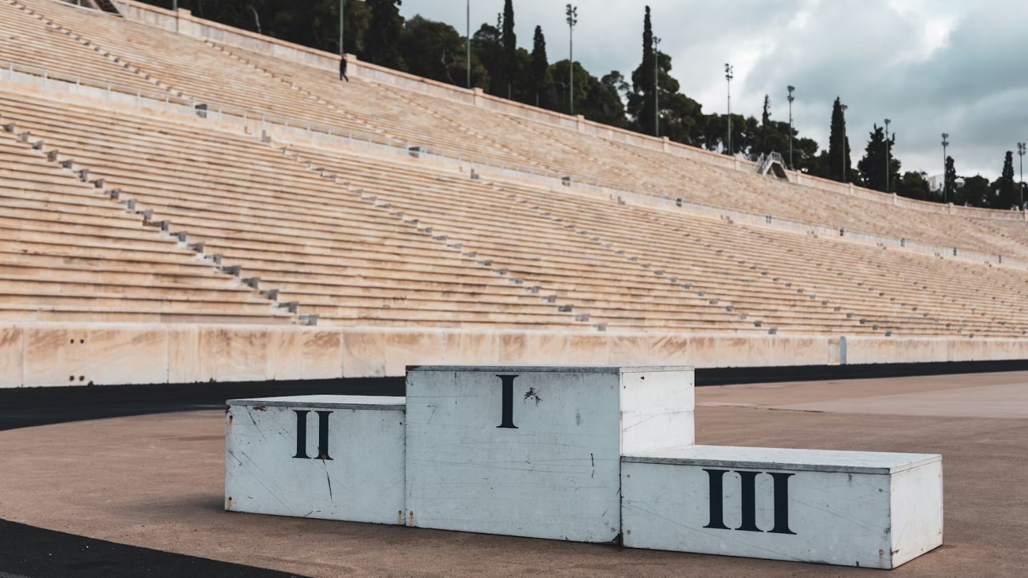 image représentant un podium