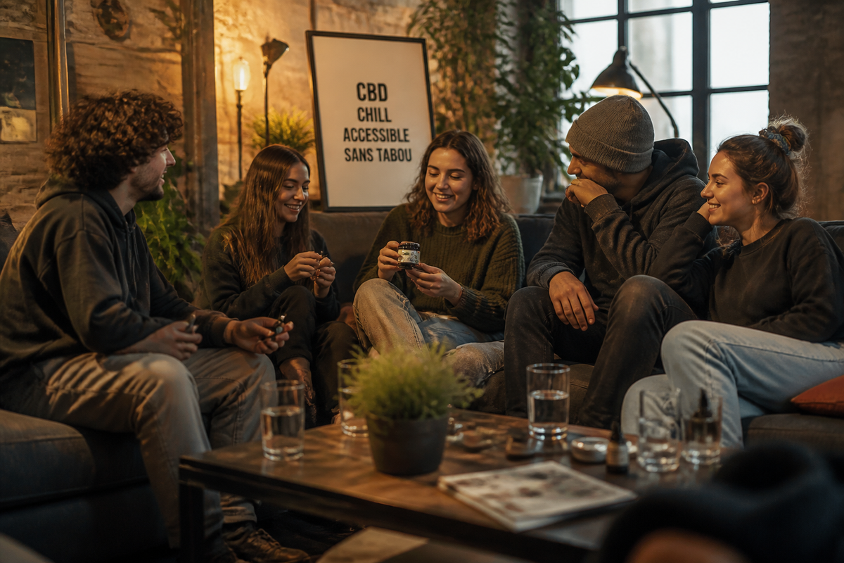Notre vision du CBD : chill, accessible, sans tabou