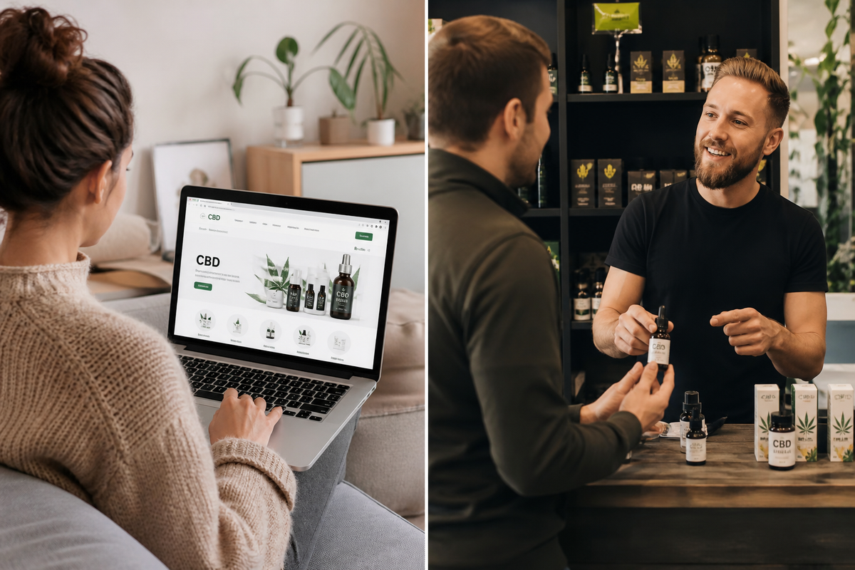 Acheter du CBD en ligne ou en boutique : le match