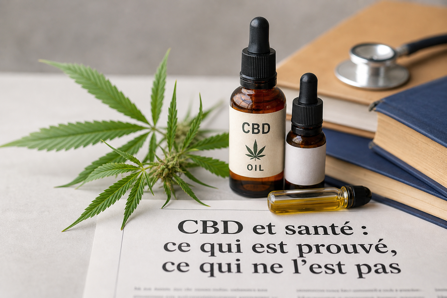 CBD et santé : ce qui est prouvé, ce qui ne l'est pas
