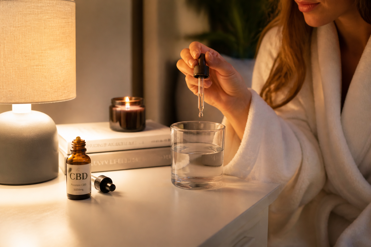 Rituel chill du soir : intégrer le CBD à sa routine