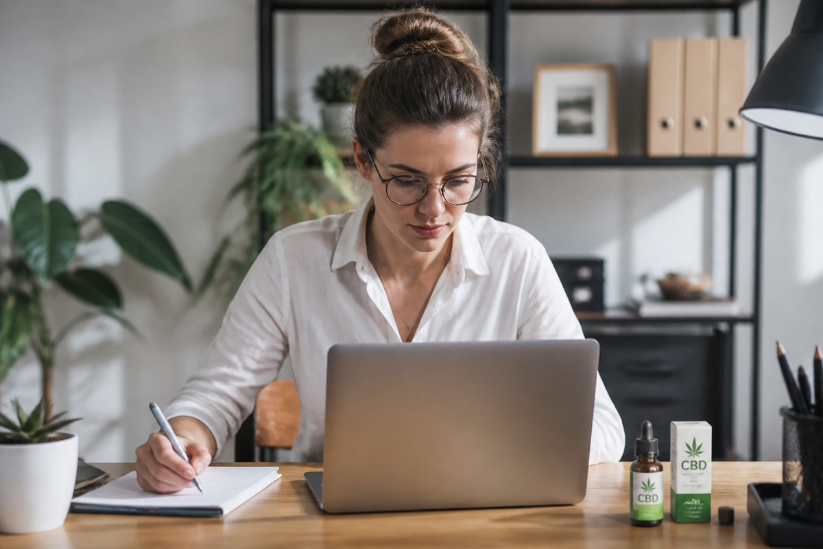CBD et concentration : compatible avec le travail