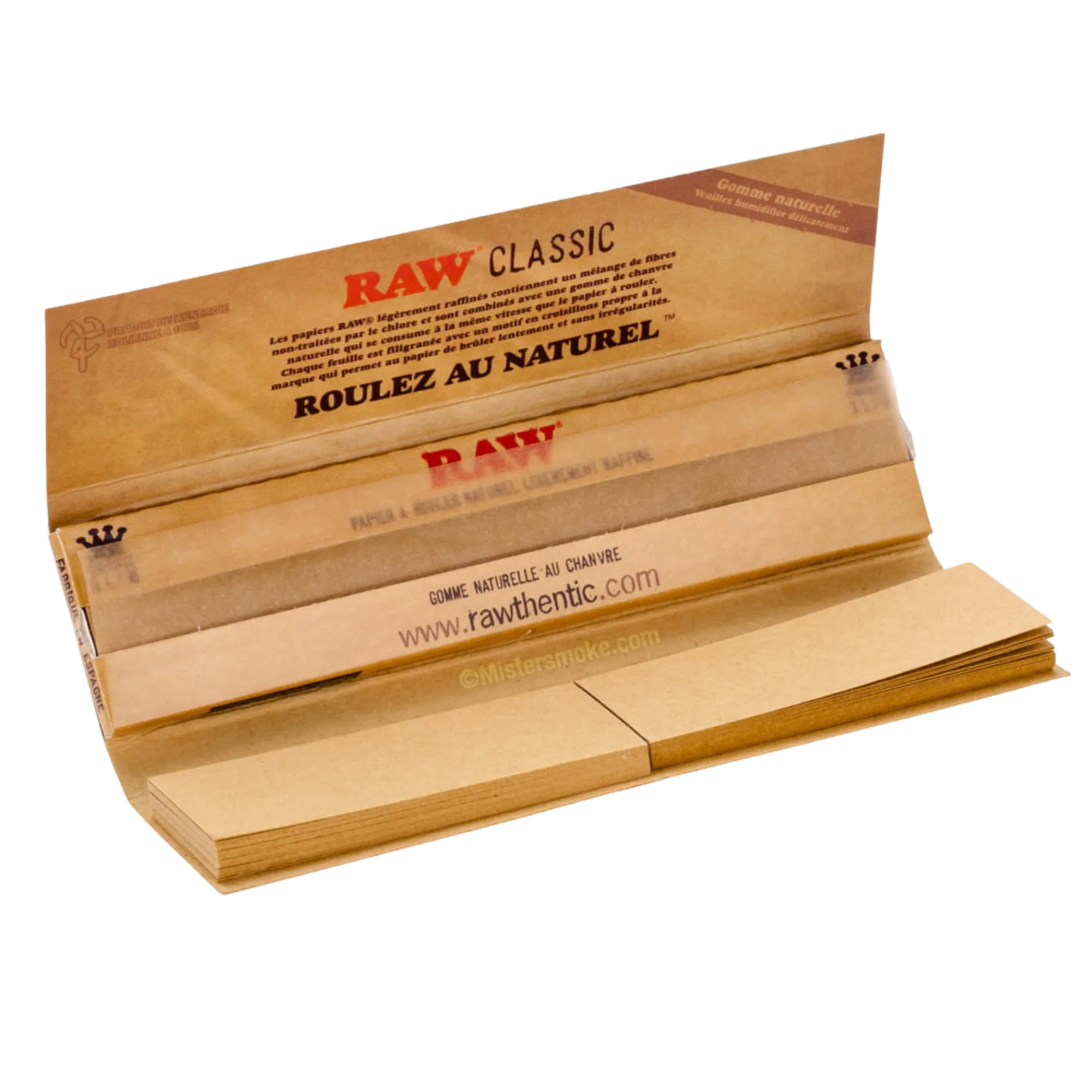 FEUILLES SLIM AVEC CARTONS RAW - MY CHANVRE CBD