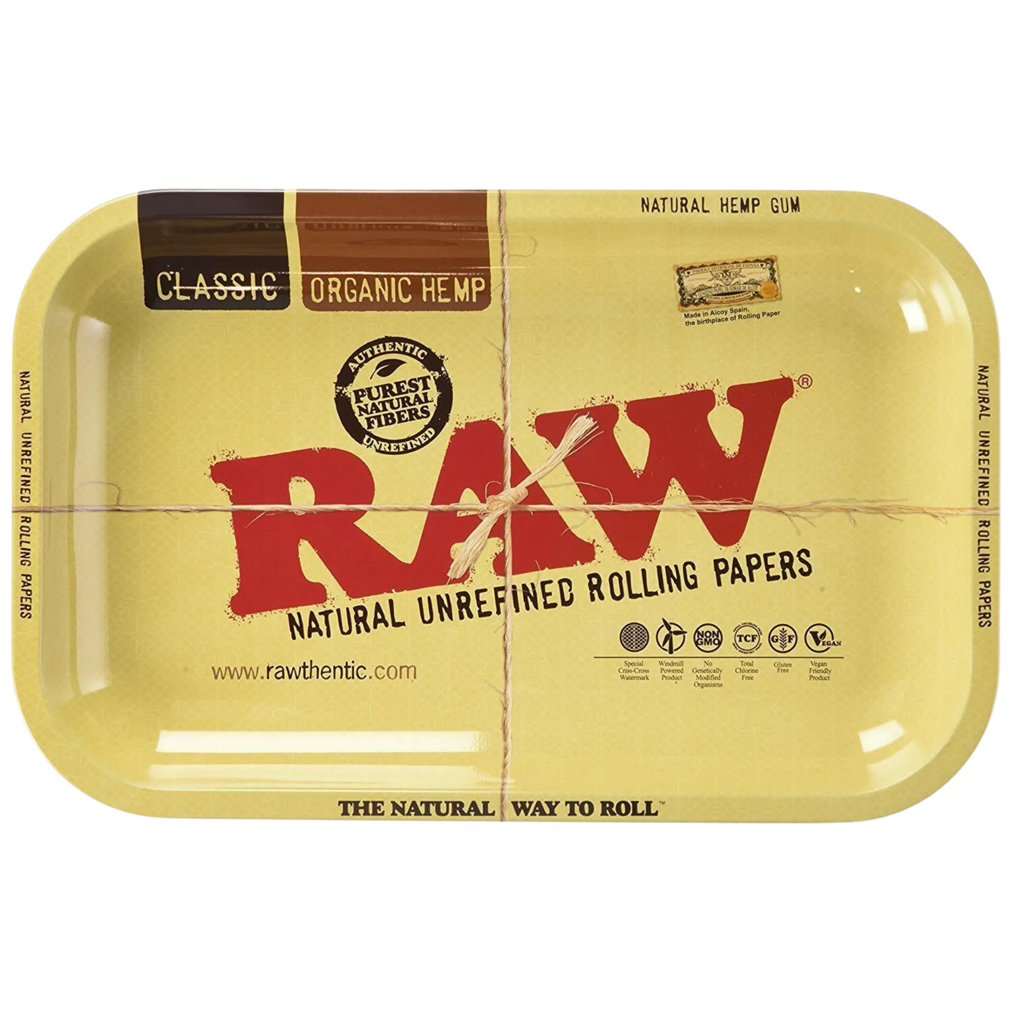 Plateau à rouler RAW M - 18cmx28cm - MY CHANVRE CBD