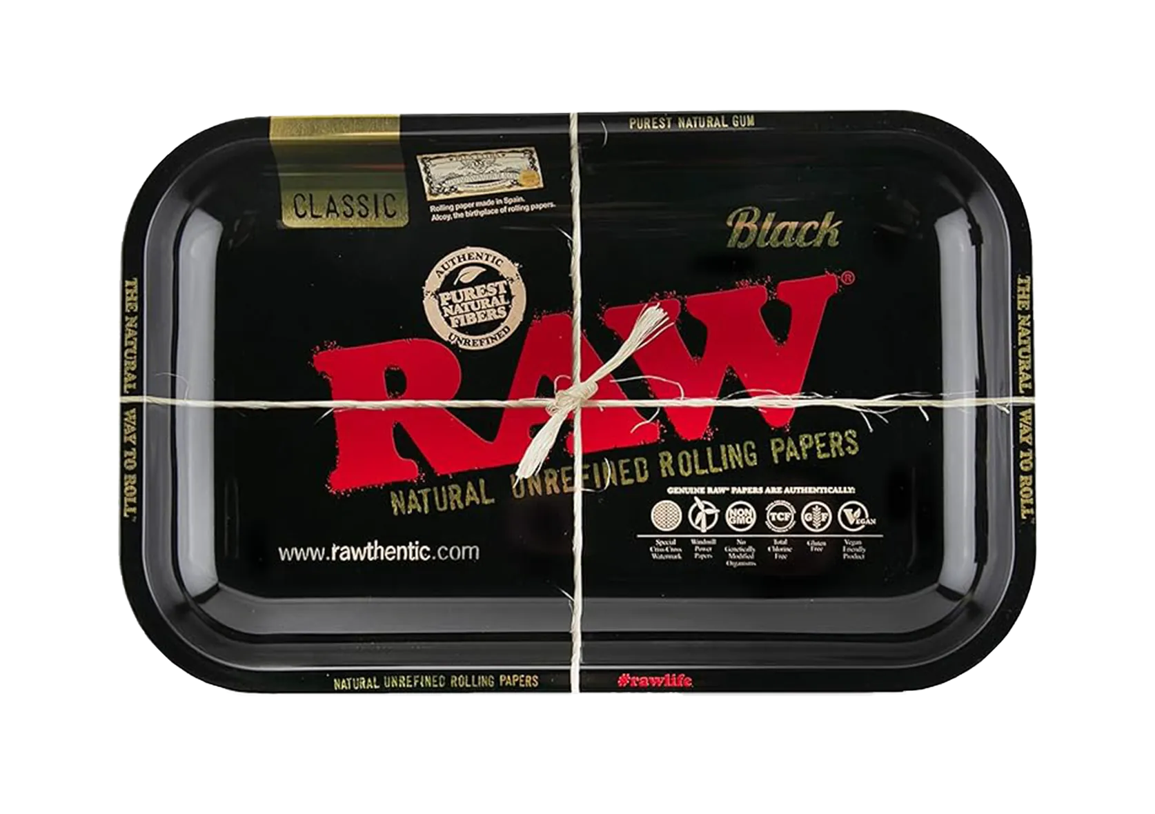 Plateau à rouler RAW M - 18cmx28cm - MY CHANVRE CBD