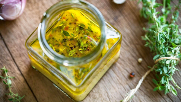 La somptueuse vinaigrette à l'huile de chanvre