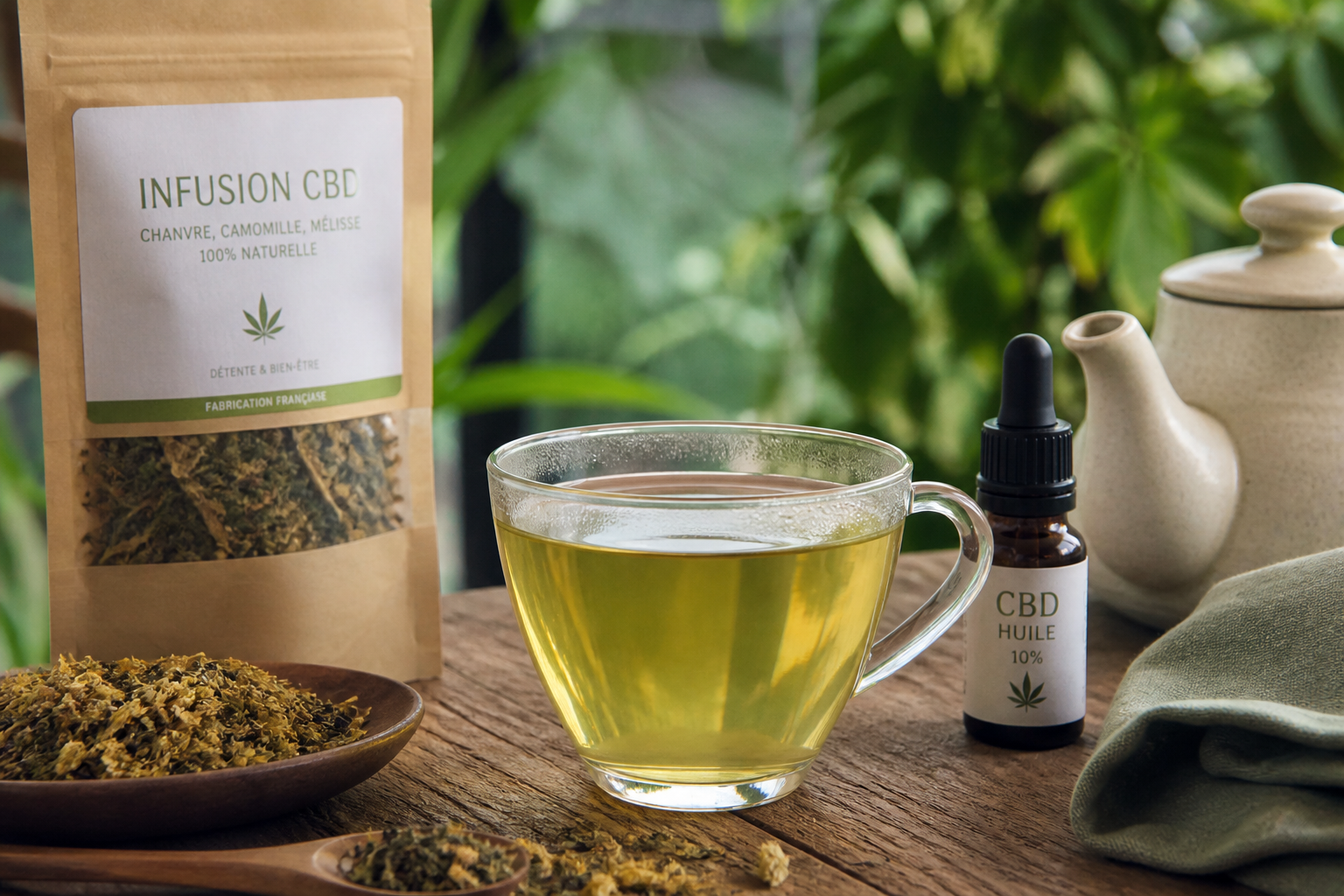 Infusion CBD : la méthode douce pour débuter