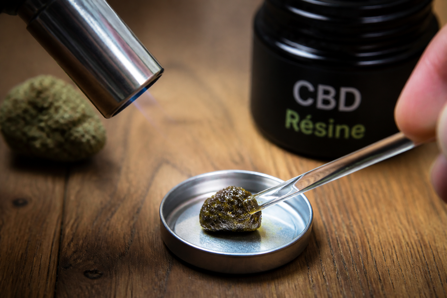 Comment consommer la résine CBD sans la cramer