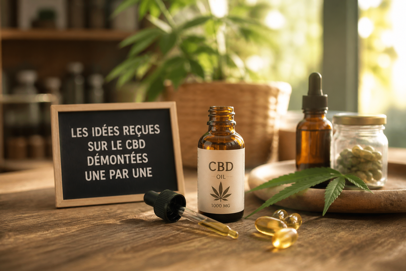 Les idées reçues sur le CBD démontées une par une