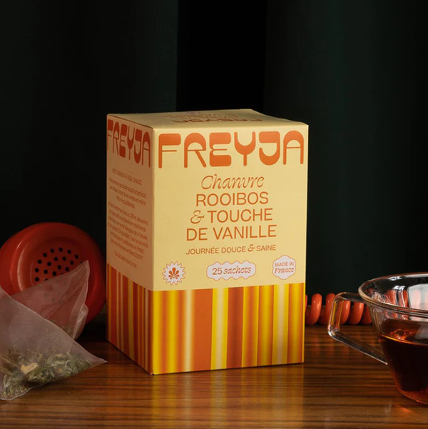 INFUSION AU CHANVRE, ROOIBOS ET VANILLE - FREYJA