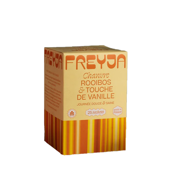 INFUSION AU CHANVRE, ROOIBOS ET VANILLE - FREYJA