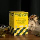 INFUSION AU CHANVRE, GINGEMBRE ET CITRON - FREYJA