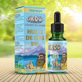 HUILE DE CBG 5% PREMIUM - My-Chanvre86